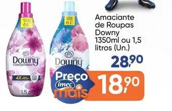 Imec Supermercados Amaciante de roupas downy oferta