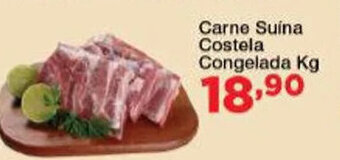Chama Supermercados Carne Suina Costela Cong. 1kg oferta
