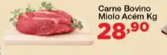Chama Supermercados Carne Bovino Miolo Acem 1kg oferta