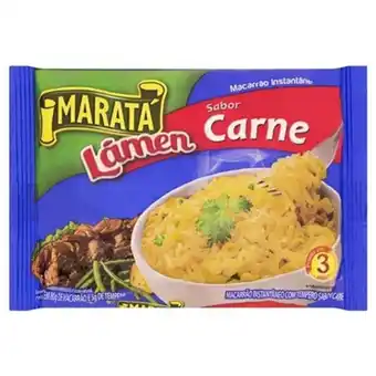 Macarrão instantâneo lámen sabor carne maratá 85g