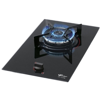 Benoit Fogão cooktop 1 queimador tripla chama fit line gás mesa vidro 27184/60014 fischer oferta