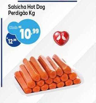 GoodBom Salsicha hot dog perdigão kg oferta