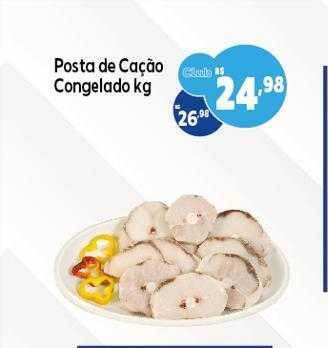 Posta de cação congelado kg