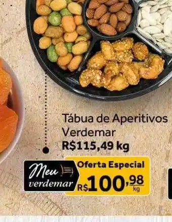 Tábua de aperitivos verdemar
