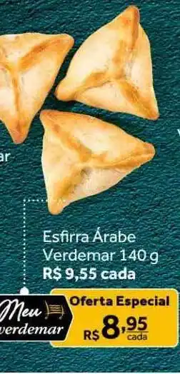 Verdemar Supermercado Esfirra árabe verdemar oferta