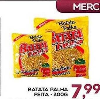 Batata palha feita