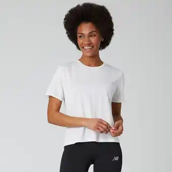 New Balance Camiseta manga curta new balance q speed jacquard feminina oferta