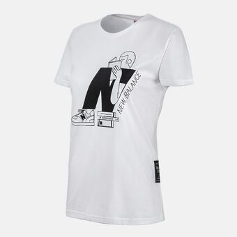 New Balance Camiseta manga curta new balance athletics feminina oferta