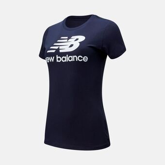 New Balance Camiseta manga curta new balance logo feminina oferta
