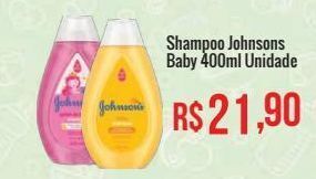 Mart Minas Shampoo johnsons baby 400ml oferta