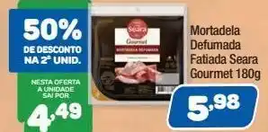 Costazul Supermercados Mortadela defumada fatiada seara gourmet 180g oferta