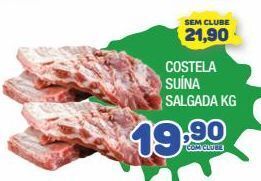 Costela suína salgada kg