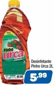 Desinfetante pinho urca 2l