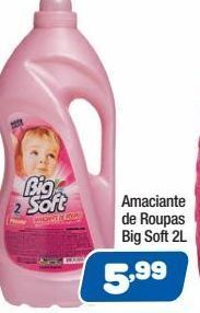Costazul Supermercados Amaciante de roupas big soft 2l oferta