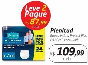 Drogal Plenitud roupa íntima protect plus oferta
