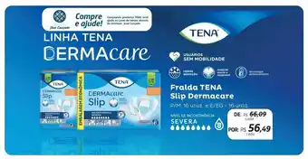 Drogal Fralda tena slip dermacare 16un oferta