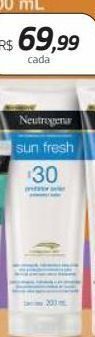 Drogal Neutrogena sun fresh fps30 200ml oferta
