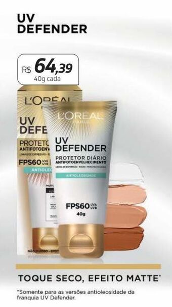 Drogal L'oréal uv defender fps 60 40g oferta