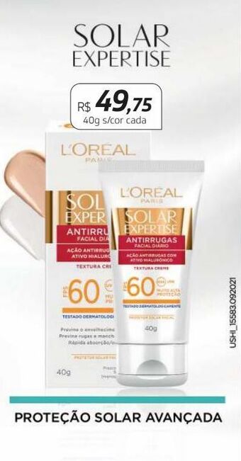 Drogal L'oréal solar expertise fps60 40g s/cor oferta