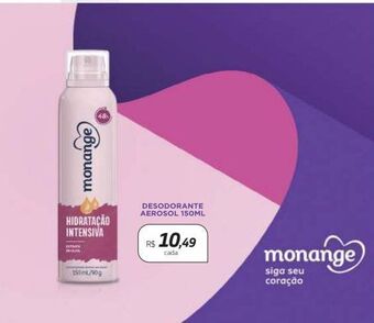 Drogal Desodorante aerosol monange 150ml oferta