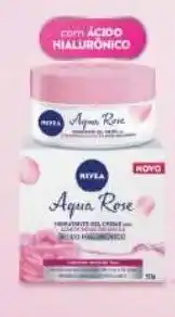 Drogal Creme hidratante gel nivea com ácido hialurõnico 50g oferta
