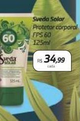 Drogal Protetor corporal sveda solar kids fps60 125ml oferta