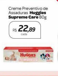 Drogal Creme preventivo de assaduras huggies supreme care 80g oferta