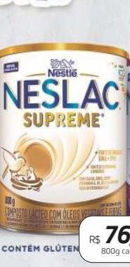 Drogal Nestlé neslac supreme 800g oferta