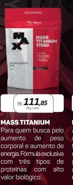 Drogal Mass titanium 3kg cada oferta