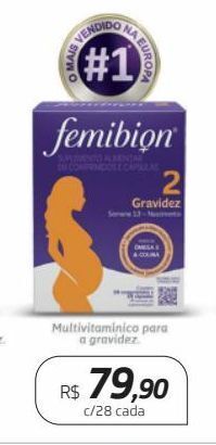 Drogal Femibion multivitaminico para a gravidez c/28 cada oferta
