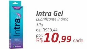 Intra gel lubrificante íntimo 50g