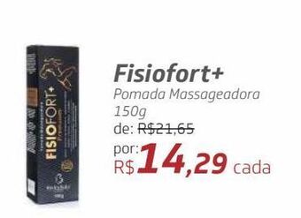 Fisiofort+ pomada massageadora 150g