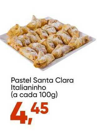 Imec Supermercados Pastel Santa Clara Italianinho 100g oferta