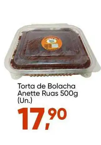 Torta De Bolacha Anette Ruas 500g