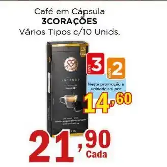 Supermercados Mundial Café em cápsulas oferta