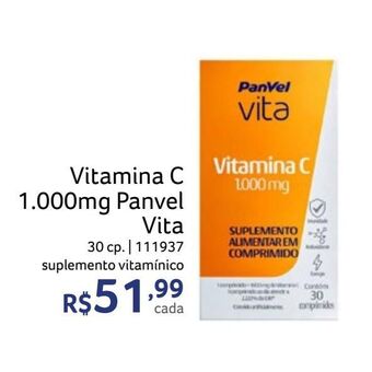Panvel Farmácia Vitamina c oferta