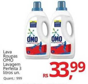Supermercados Koch Lava roupas omo lavagem perfeita oferta