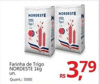 Farinha de trigo nordeste