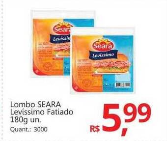 Lombo seara levissimo fatiado