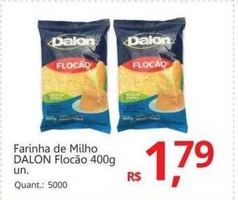 Supermercados Koch Farinha de milho dalon flocão oferta