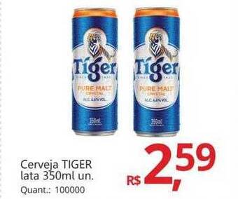 Supermercados Koch Cerveja tiger oferta
