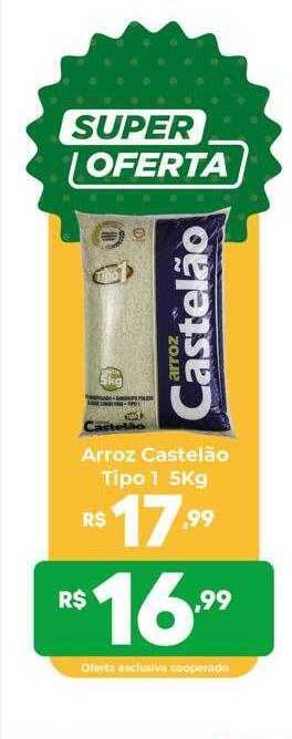 Coocerqui Arroz castelão tipo 1 oferta