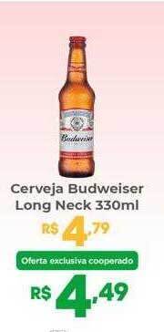 Coocerqui Cerveja budweiser long neck oferta