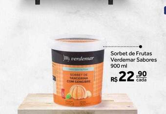Verdemar Supermercado Sorbet de frutas verdemar sabores oferta