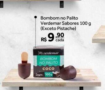 Verdemar Supermercado Bombom no palito verdemar sabores oferta
