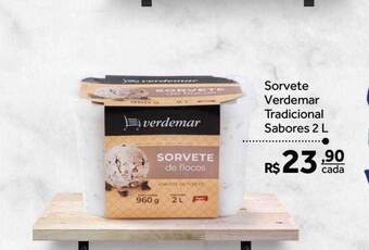 Verdemar Supermercado Sorvete verdemar tradicional sabores oferta