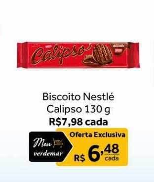 Verdemar Supermercado Biscoito nestlé calipso oferta