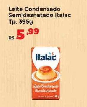 Villarreal Supermercados Leite condensado semidesnatado italac oferta