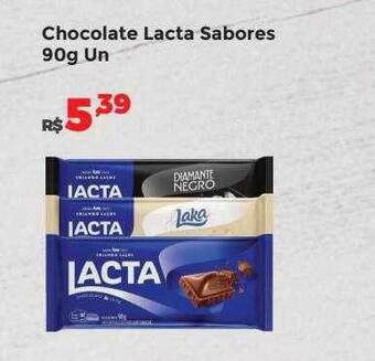 Villarreal Supermercados Chocolate lacta sabores oferta