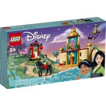 Ri Happy Lego princess a aventura de jasmine e mulan 43208 176pcs oferta